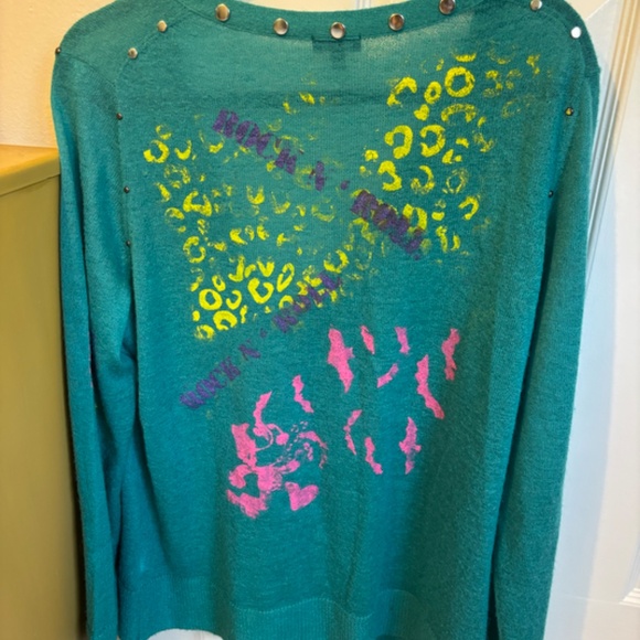 Women's Vintage Talbots Cardigan Size 1X - Picture 6 of 7